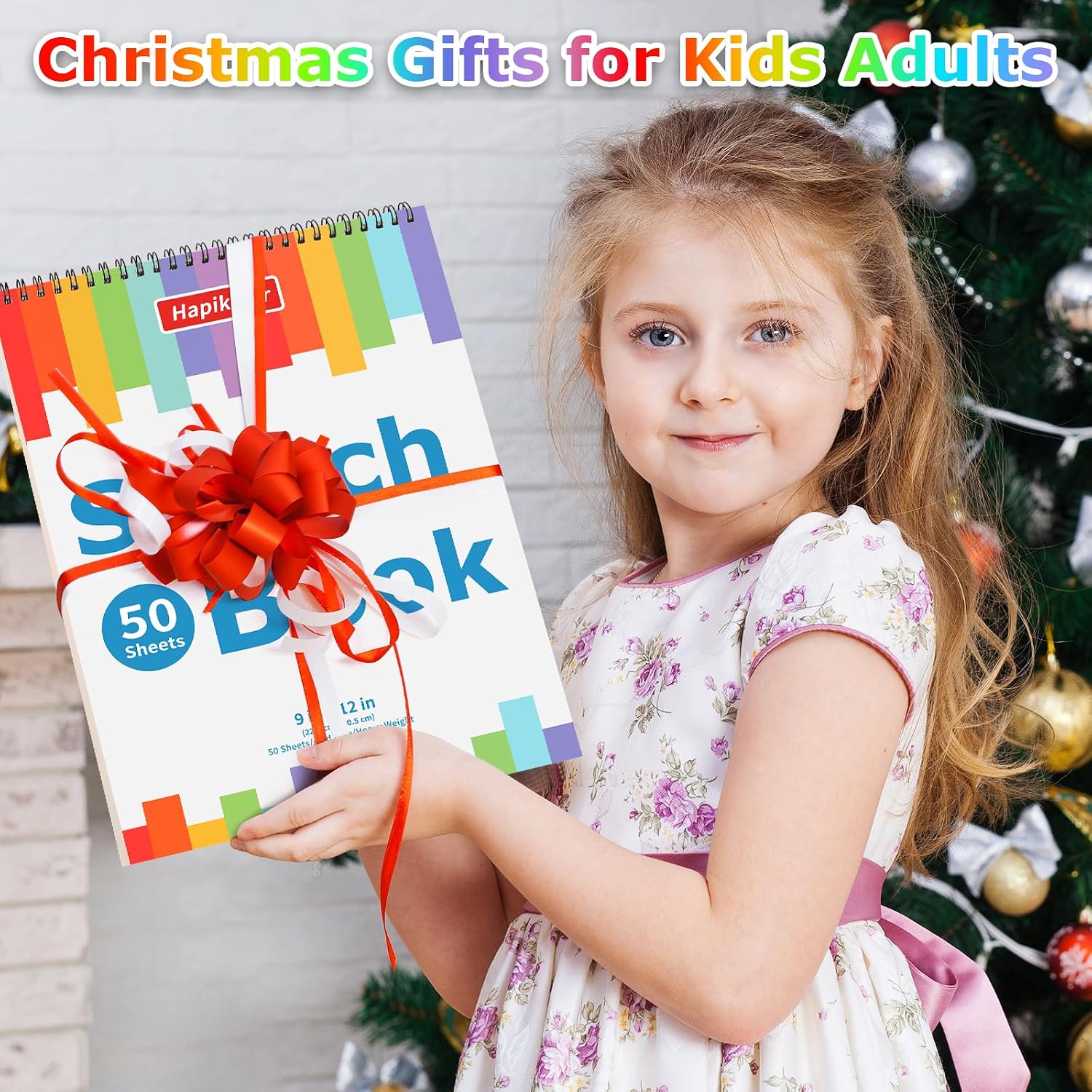 9 x 12 Sketch Book. 2-Pack 50 Sheets Spiral Bound Art Sketchbook. Acid Free Artist Drawing Book Paper. Art Supplies for Adults Kids. Craft Activities. Sketch Paper for Drawing Coloring Sketching - Image 2